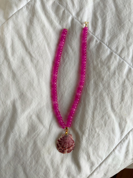 Pink Beaded