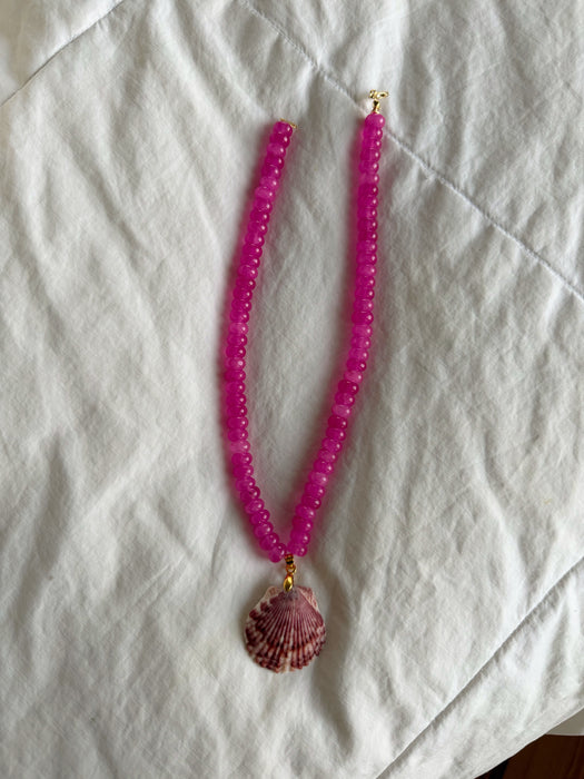 Pink Beaded
